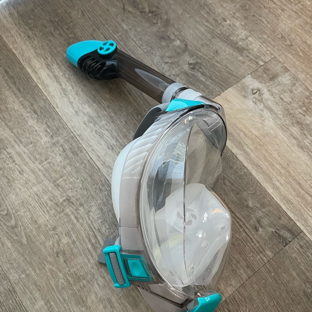 Greatever full face mask snorkel with GoPro mount